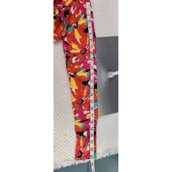 August Silk Heritage Women Cardigan Sweater XS Long Sleeve Tropical Floral NWT - Picture 7 of 12